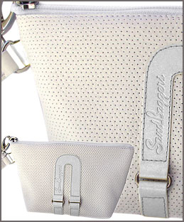 Mini Caddy White/ White Leather