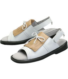 KILTIE II TAN AND WHITE **CLEARANCE**