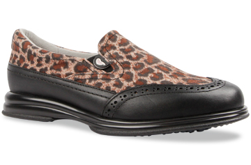 leopard golf shoes